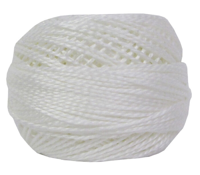 DMC - Pearl Cotton Ball Size 5 White