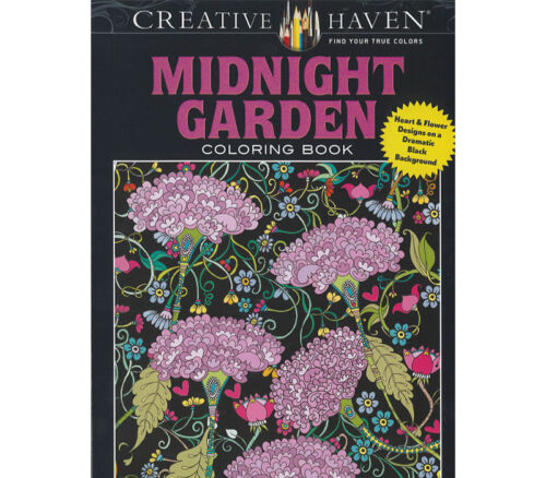 Dover Publications - Creative Haven Midnight Garden Coloring Book
