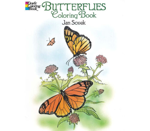 Dover Publications - Butterflies Coloring Book