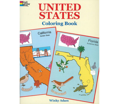 Dover Publications - United States Coloring Book