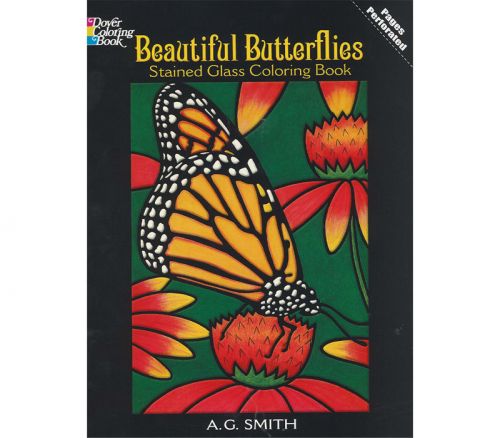 Dover Publications - Beautiful Butterflies Stnd Glss Color Book