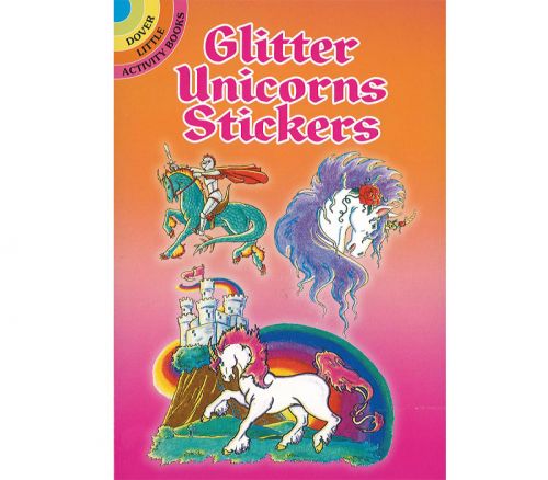 Dover Publications - Little Glitter Unicorn Stickers Book