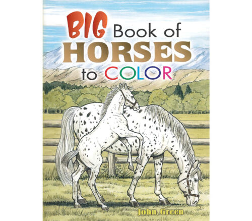 Dover Publications - Big Book Of Horses To Color