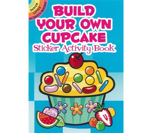 Dover Publications - Little Build/Own Cupcake Sticker Act Book