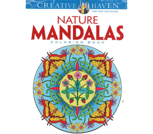 Dover Publications - Creative Haven Nature Mandalas Coloring Book