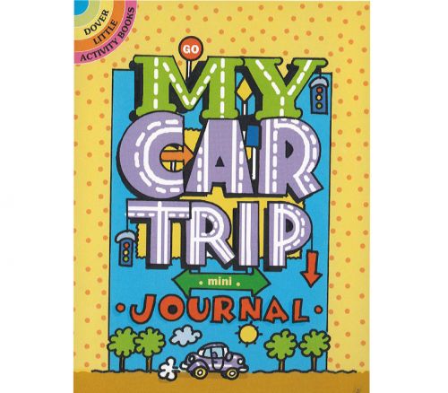 Dover Publications - Little My Car Trip Mini-Journal Book