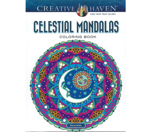 Dover Publications - Creative Haven Celestial Mandalas Coloring Book