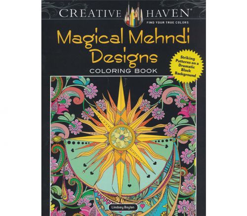 Dover Publications - Creative Haven Magical Mehndi Designs Coloring Book