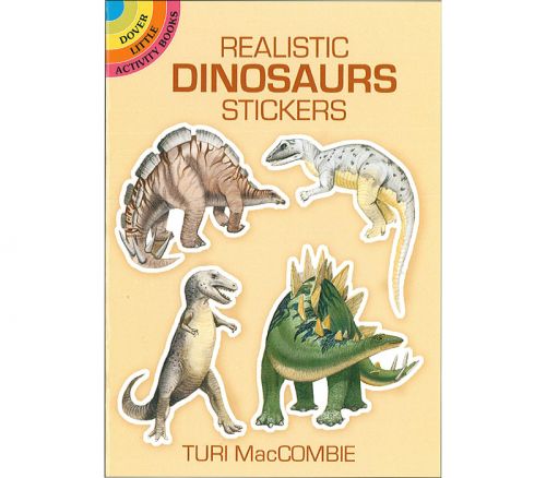 Dover Publications - Little Realistic Dinosaur Sticker Book