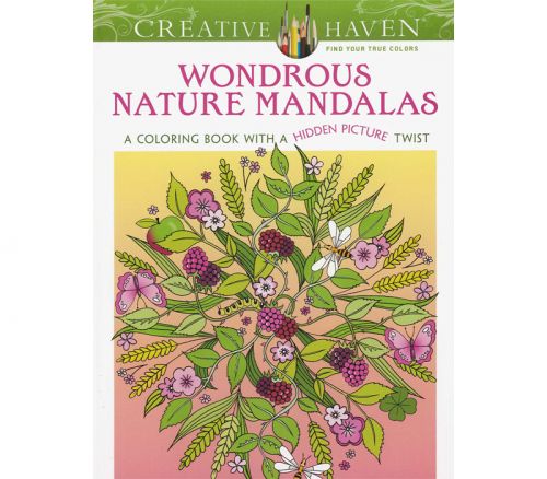 Dover Publications - Creative Haven Wondrous Nature Mandalas Coloring Book