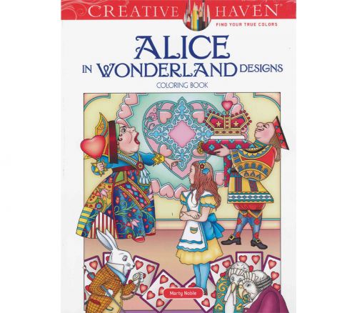 Dover Publications - Creative Haven Alice In Wonderland Design ColoringBook