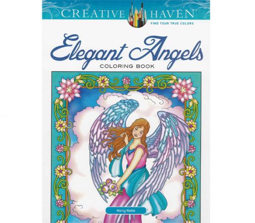 Dover Publications - Creative Haven Elegant Angels Coloring Book