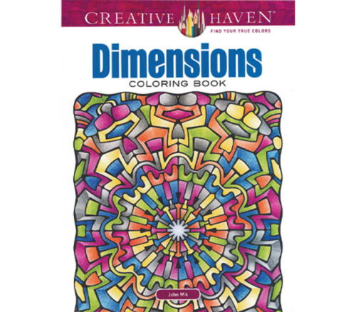 Dover Publications - Creative Haven Dimensions - Coloring Book