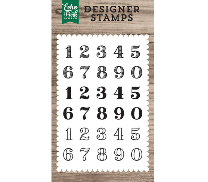 Stamp Set - Classic Number