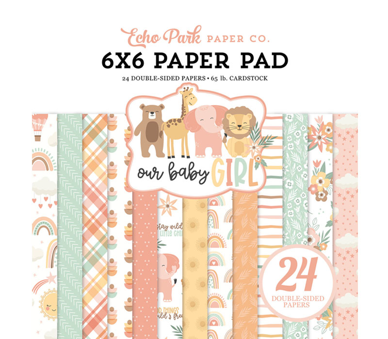 My Favorite Summer 6x6 Paper Pad - Echo Park Paper Co.