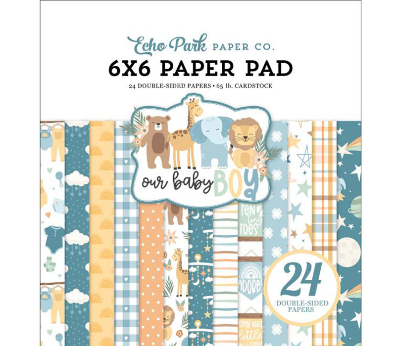 Echo Park Paper Pad - 6x6 - Love Notes