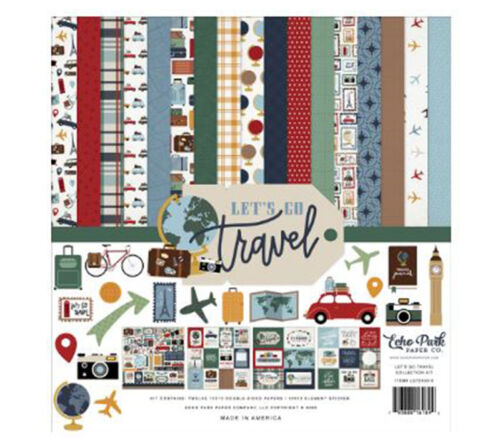 Echo Park Collection Kit - Lets Go Travel