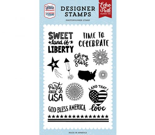 Echo Park Stamp - Sweet Land of Liberty