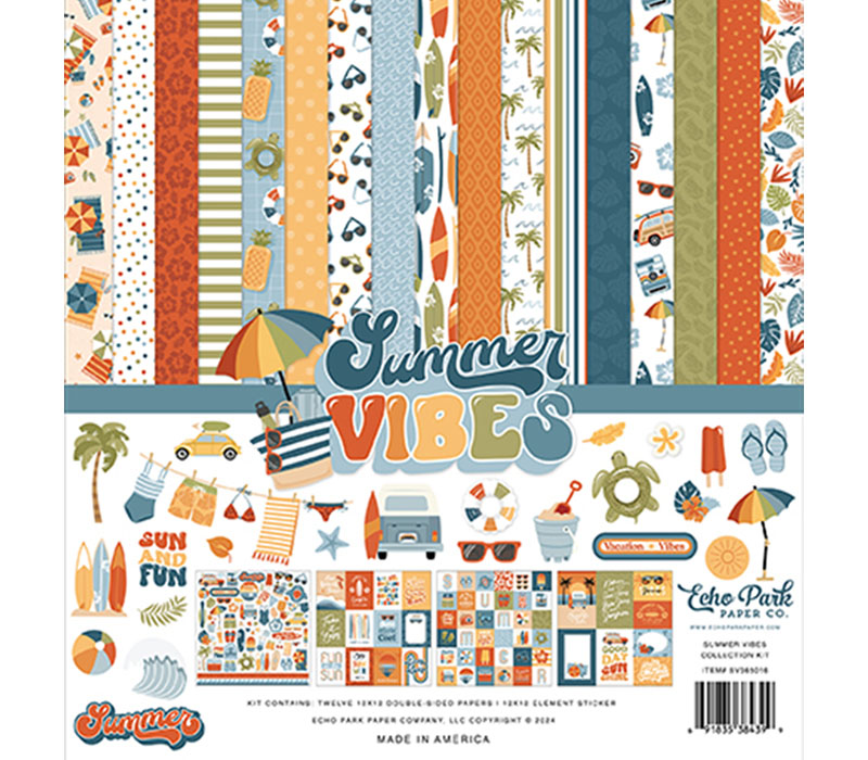 Echo Park Collection Kit - 12x12 - Summer Vibes