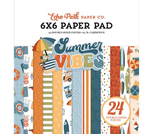 Echo Park Paper Pad - 6x6 - Summer Vibes