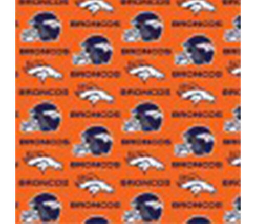 Fabric - Denver NFL Bronco Logo