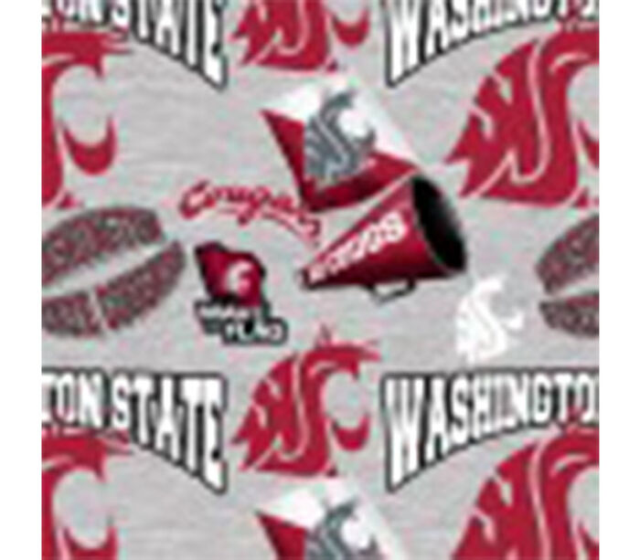 Fabric - Washington State Mascot Digital