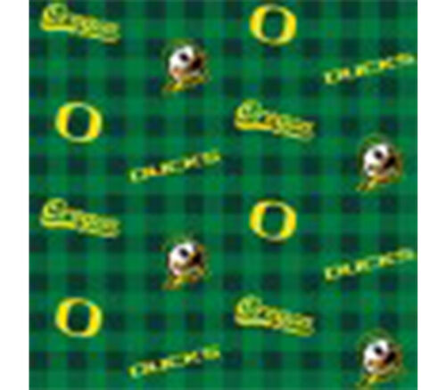 Fabric - University of Oregon Buffalo Check Green