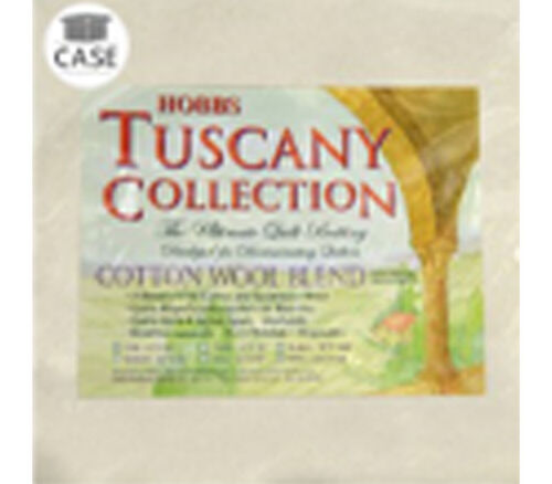 Tuscany Batting - 80 Cotton/20 Wool 72-inch x 96-inch
