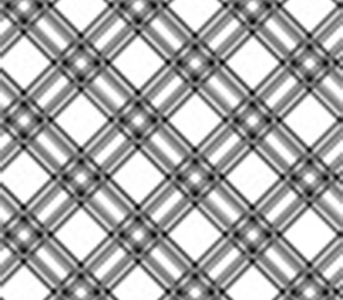 Fabric - Kimberbell Diagonal Plaid Black