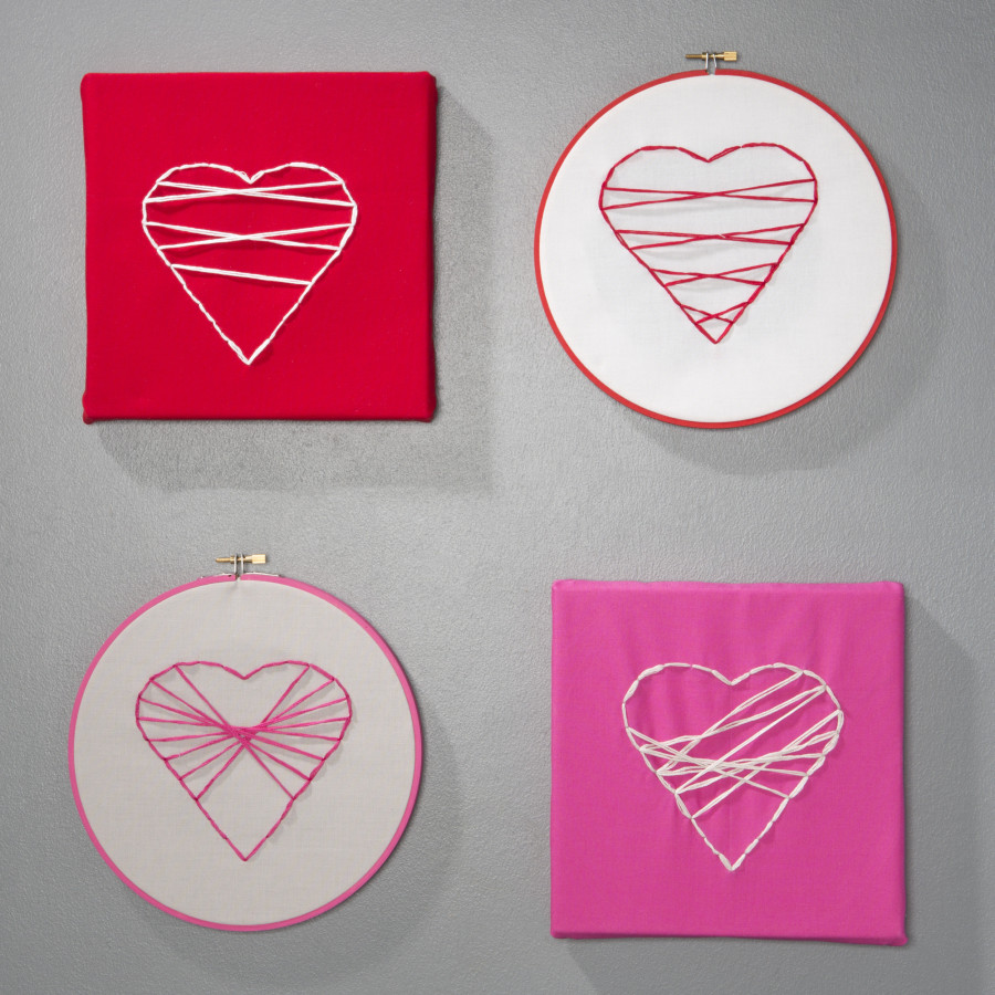 Easy String Art Tutorial Heart Diamond Templates!