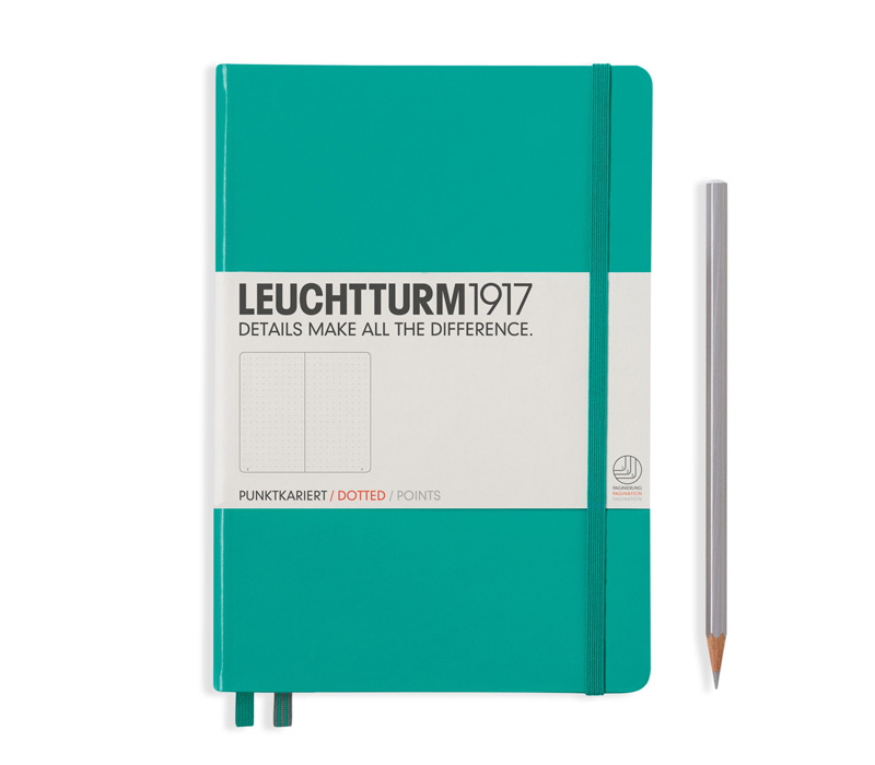 Emerald Dotted Journal Leuchtturm1917