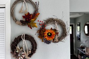 Vine diy wreath event.