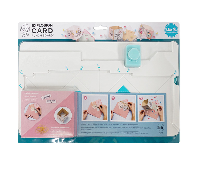 Explosion Card Punch Board by We R Memory Keepers