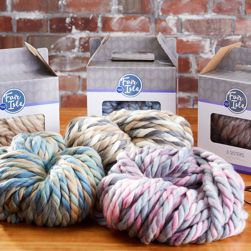 Super Chunky Yarns by 3 Sisters