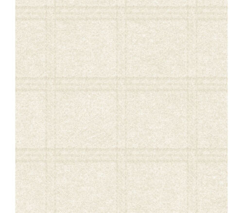 Maywood Studio Woolies Flannel Tartan Grid - Cream Tonal