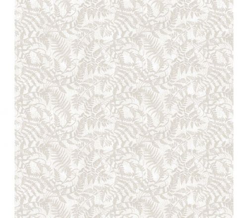 Timberland Flannel  Ferns in Tonal Natural