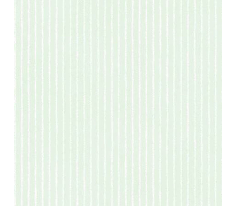 Maywood Studio Woolies Lambies Stripe in Light Sage Green