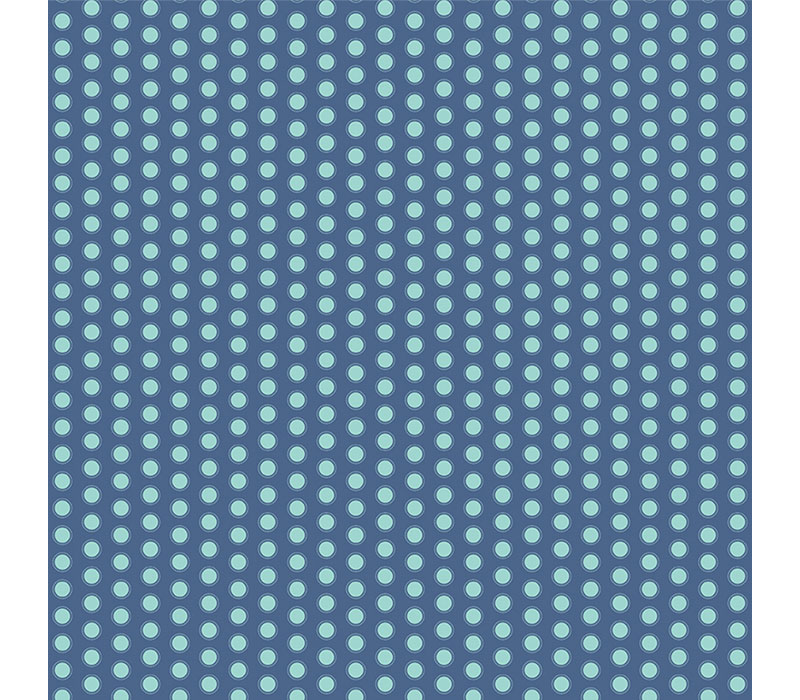 Daisy Fields by Bev McCullough Dots in Denim -