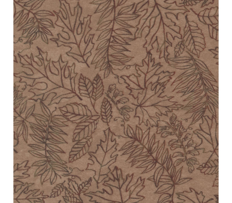Melody Flannel By Holly Tailor Forest Floor in Tawny Brown