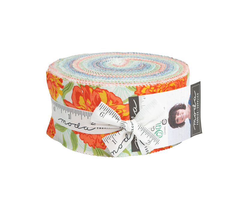 Garden Society by Crystal Manning 2.5-inch Jelly Roll Strips - 40 Count