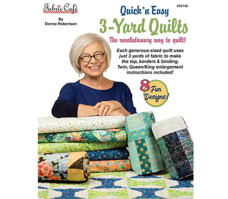 Fabric Café Quick n Easy 3 Yard Quilts Book
