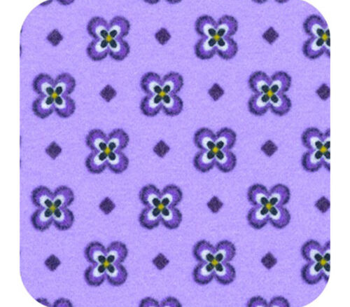 Elizabeth Flannels Floral Block on Lupine