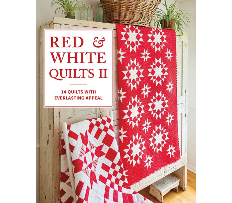 Red & White Quilts II Book #B1588