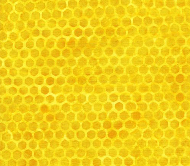 Bee Kind Batiks Honeycomb in Lemonade #112201220