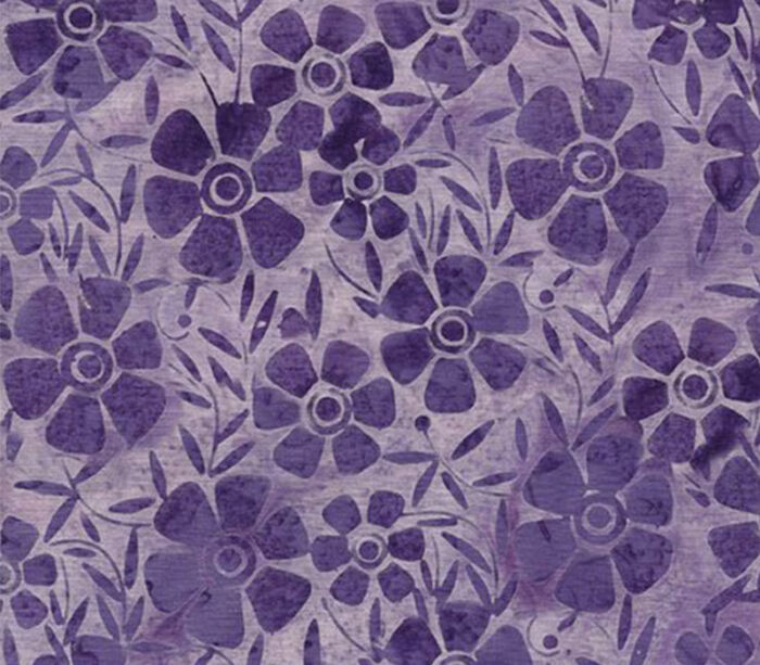 Bee Kind Batiks Flowers Purple Heather #112203425