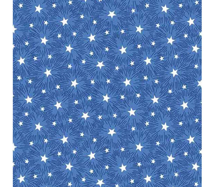 Star and Stripes Starburst Blue