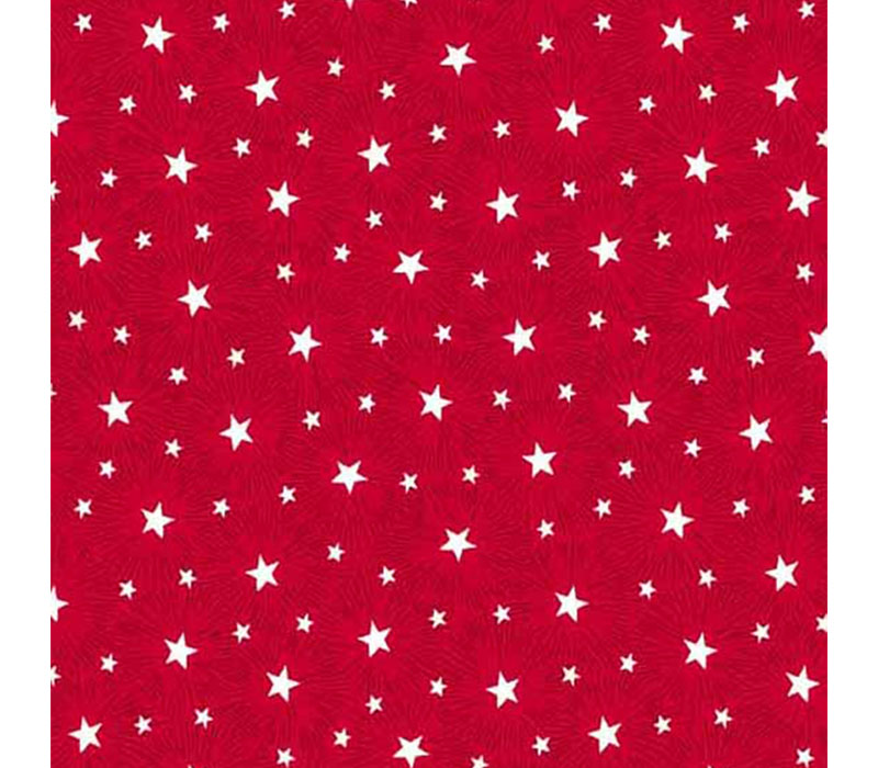 Star and Stripes Starburst Red