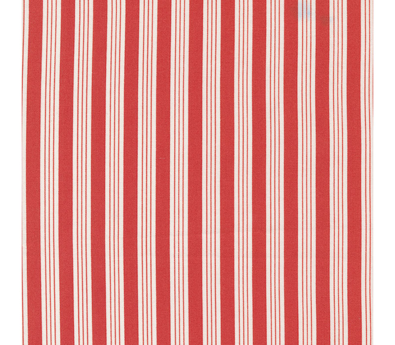 Fruit Cocktail Ticking Stripe Cherry