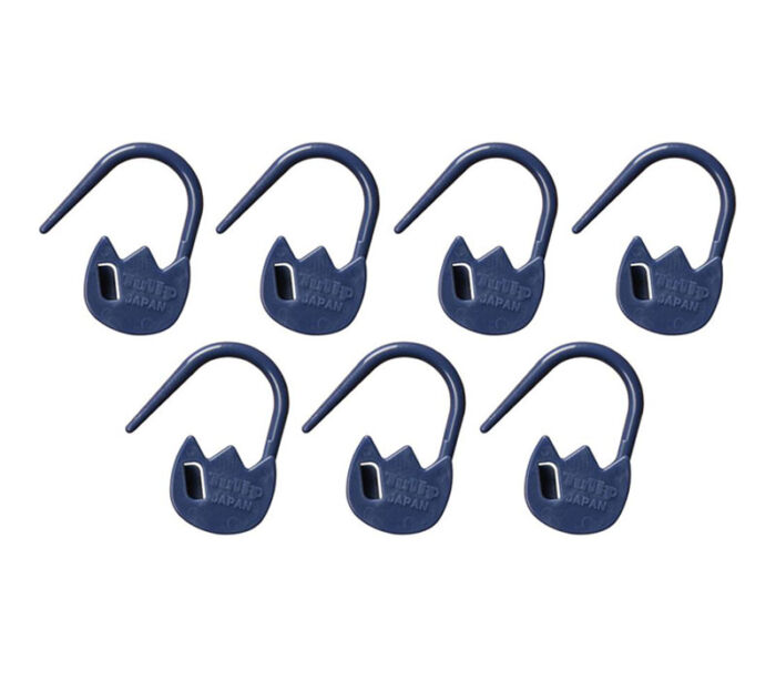 Tulip Stitch Markers Tulip Shaped Navy - 7 count