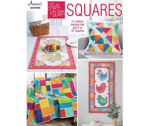Annie's Fun with Squares Quilt Book #141517